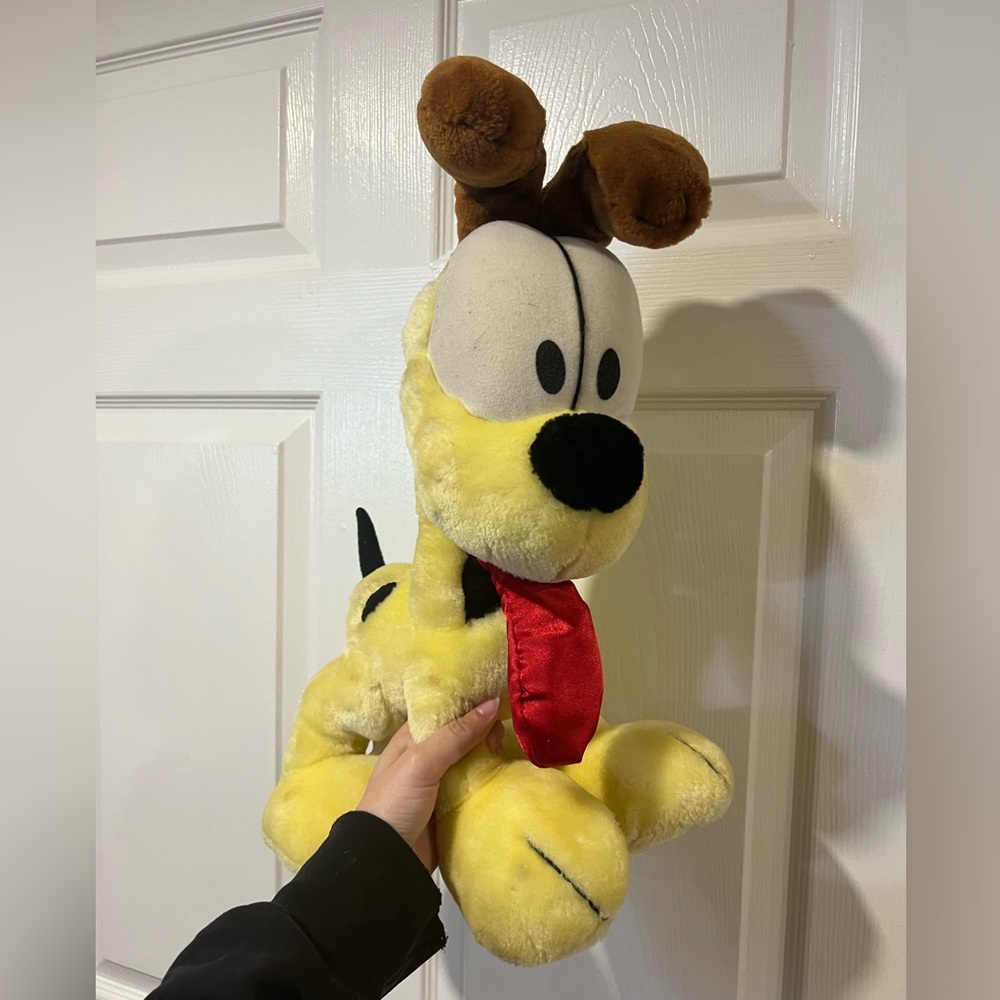 Vintage Odie Garfield Plush 1980s 1990s Dog